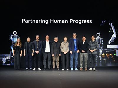 (From left) Merry Frayne, Director of Spot Product Management at Boston Dynamics; Carolina Parada, Head of Robotics at..