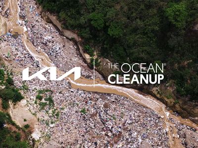 Kia x The Ocean Cleanup Guatemala River Operation
