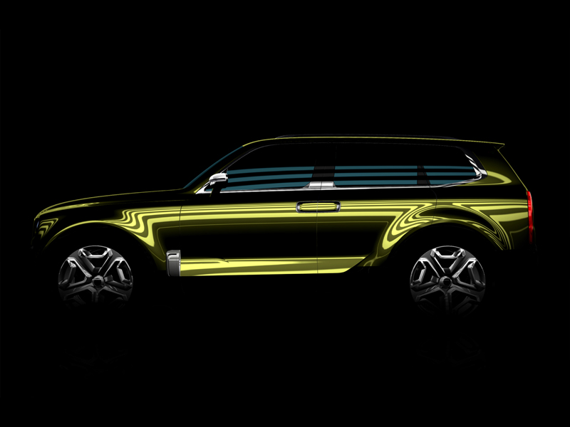 Kia SUV Concept at 2016 NAIAS Kia SUV Concept at 2016 NAIAS