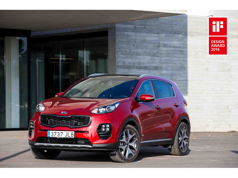 Kia Sportage wins iF Award 2016 Kia Sportage wins iF Award 2016