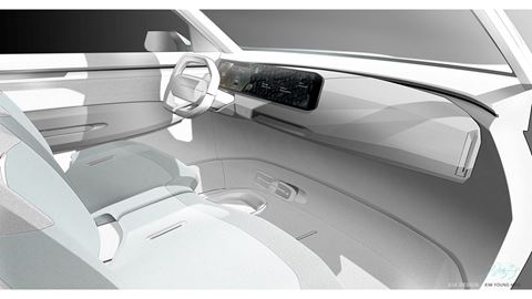 Kia Concept EV5 Interior Render