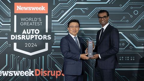 Kia honored with dual accolades at 2024 Newsweek World s Greatest Auto Disruptors Awards credit to Natalie Jane