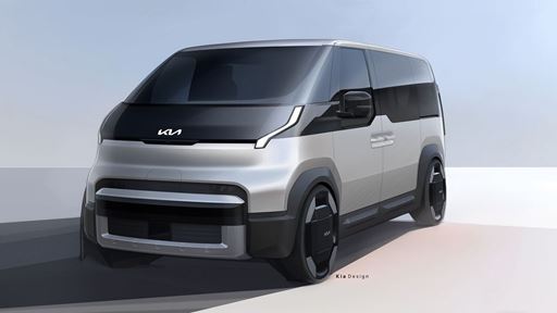 Kia PV5 Sketch Exterior