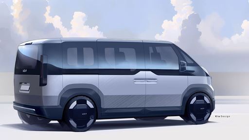 Kia PV5 Sketch Exterior