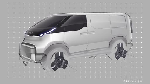 Kia PV5 Sketch Exterior