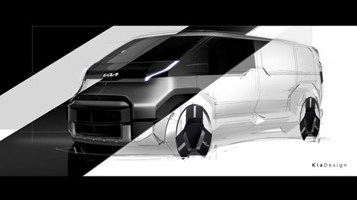 Kia PV5 Sketch Exterior