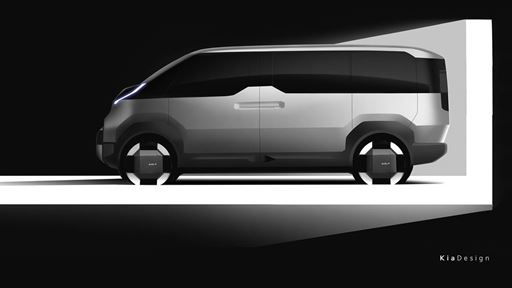 Kia PV5 Sketch Exterior