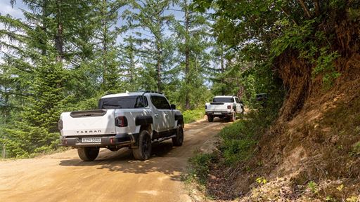 Kia Tasman Conquers Road and Trail in Dual Test Drive Experience