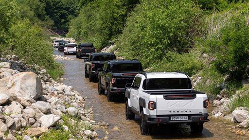 Kia Tasman Conquers Road and Trail in Dual Test Drive Experience