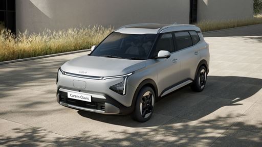 Kia Carens Clavis EV Front Quarter