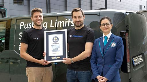 Kia PV5 Cargo sets a GUINNESS WORLD RECORDS title