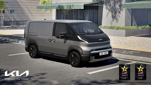 The Kia PV5 Cargo crowned Van of the Year and Compact Van of the Year at the 2026 What Van Awards