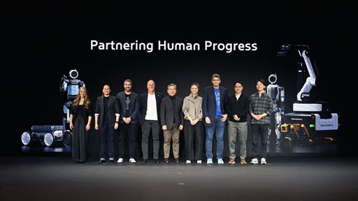 From left Merry Frayne Director of Spot Product Management at Boston Dynamics Carolina Parada Head of Robotics at