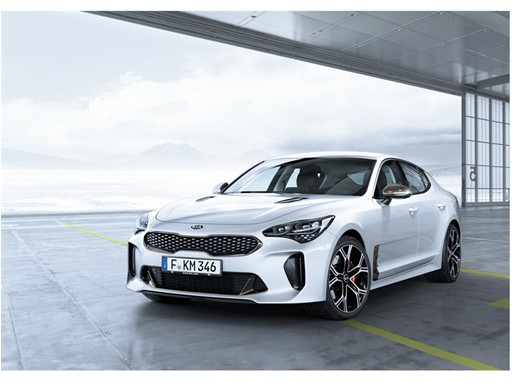 Kia Stinger white