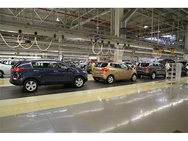 Kia's Slovakia production facility