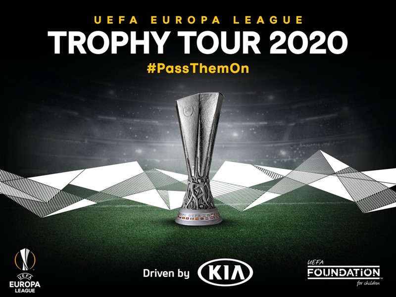 ‘UEFA Europa League Trophy Tour Driven by Kia’ Returns