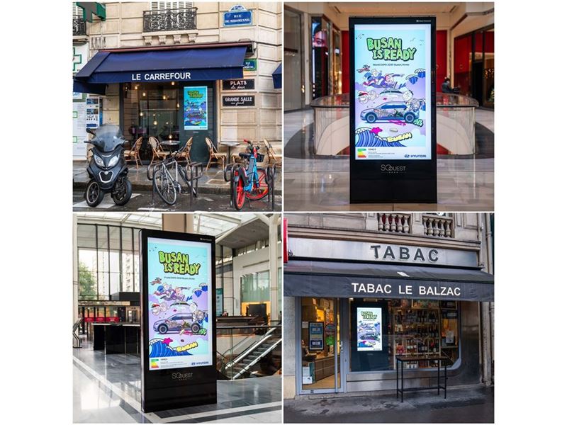 Hyundai Motor Group Spotlights Busan’s 2030 World Expo Bid in Paris through Grand Outdoor Advertising