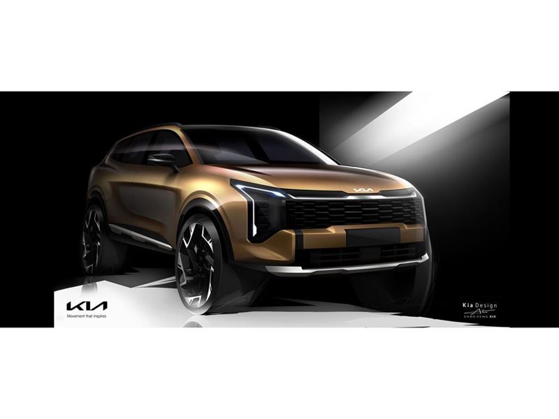 Kia Global Media Center : Sportage - Sketch