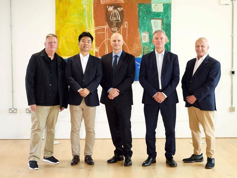 From left; Professor Dale Harrow, Chair of Intelligent Mobility Design Centre and Head of Intelligent Mobility Design