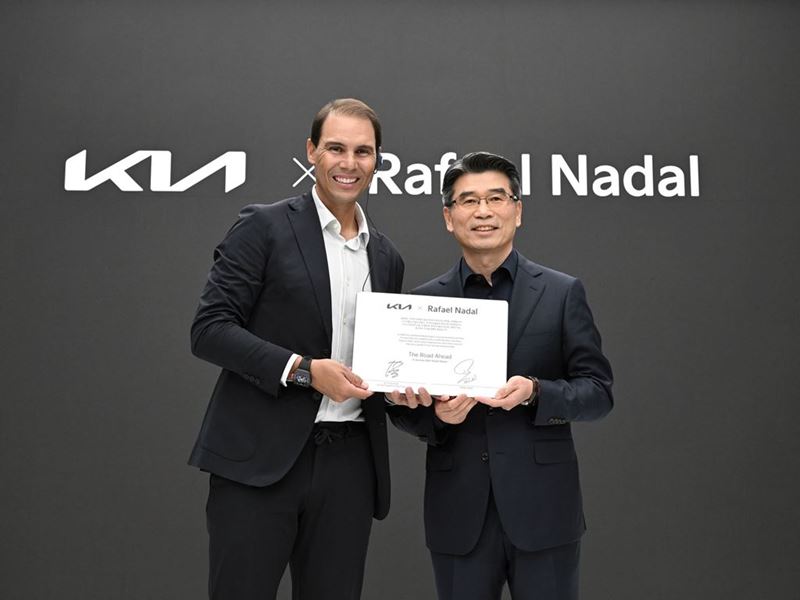 Kia extends partnership with sports and tennis legend Rafael Nadal