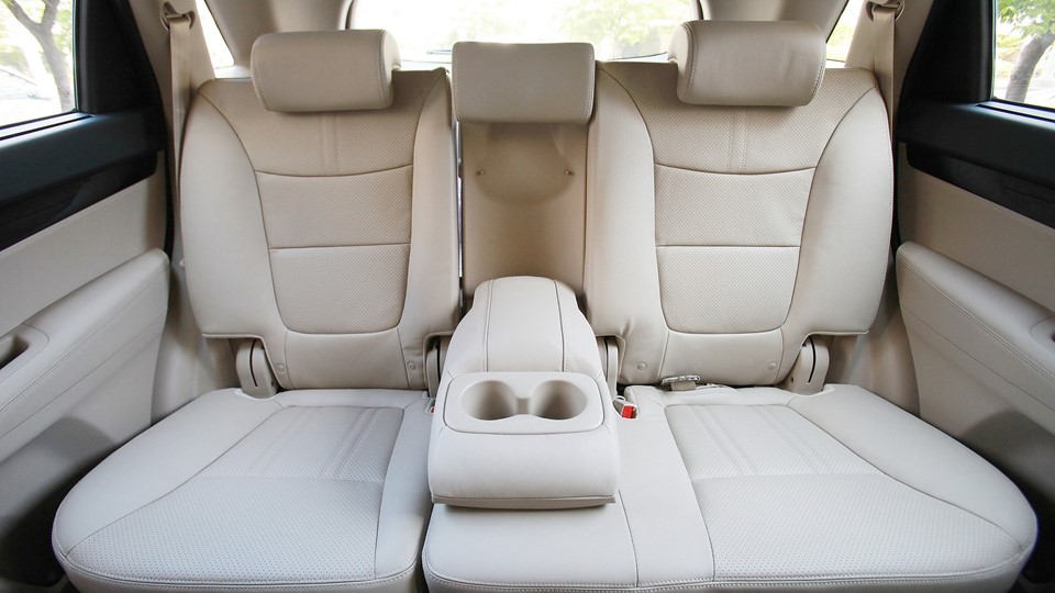 Upgraded Kia Sorento Driving (rear seat)