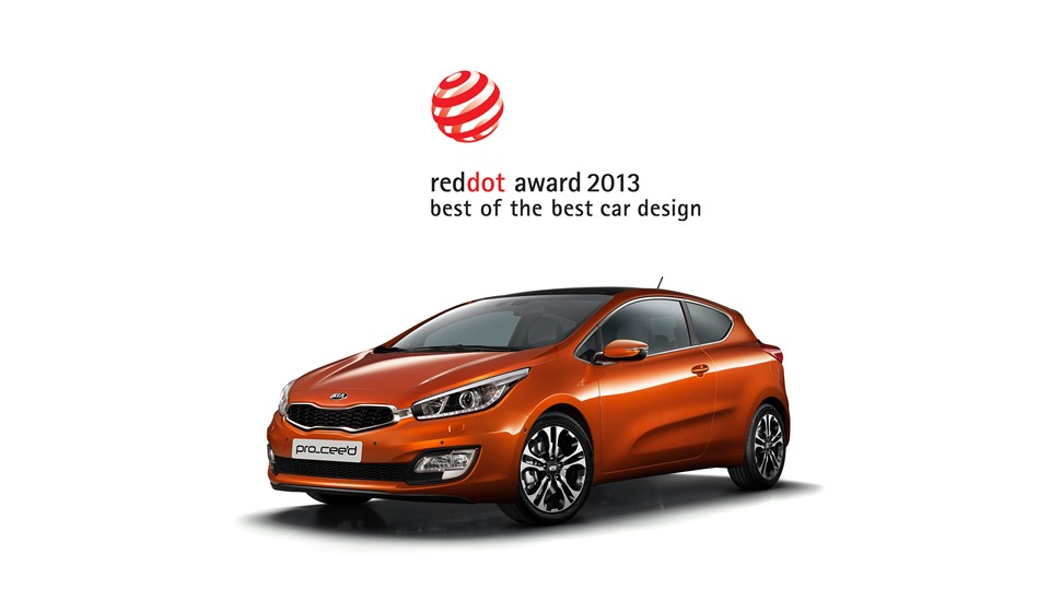 Kia pro_ceed red dot award 2013 Best of the Best