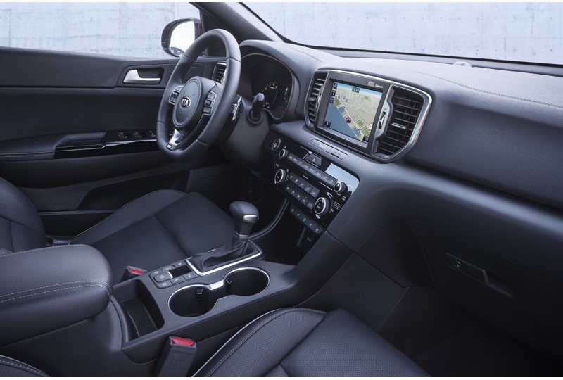 All-New Kia Sportage (interior dash)