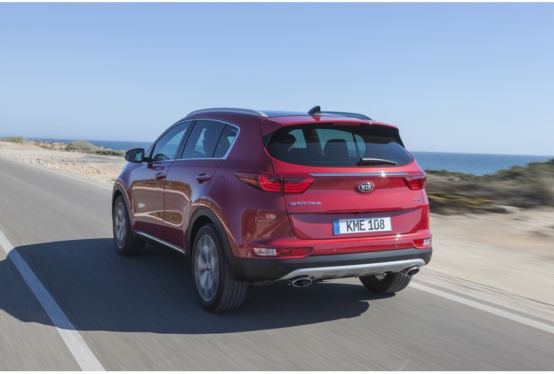 All-New Kia Sportage (rear dynamic)