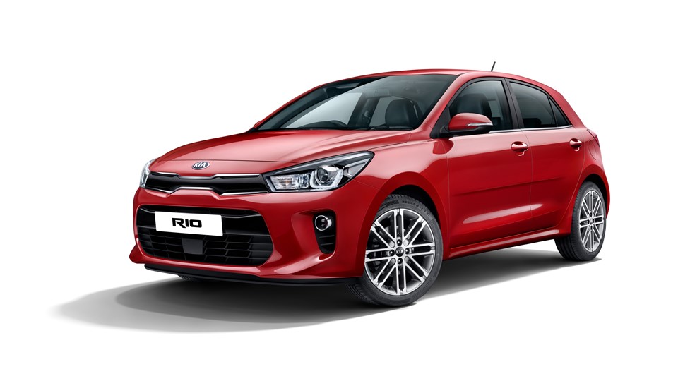 4th Generation Kia Rio - Front(No Background)