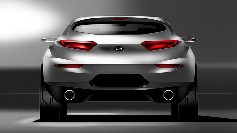 Kia Stonic Early Design Sketch