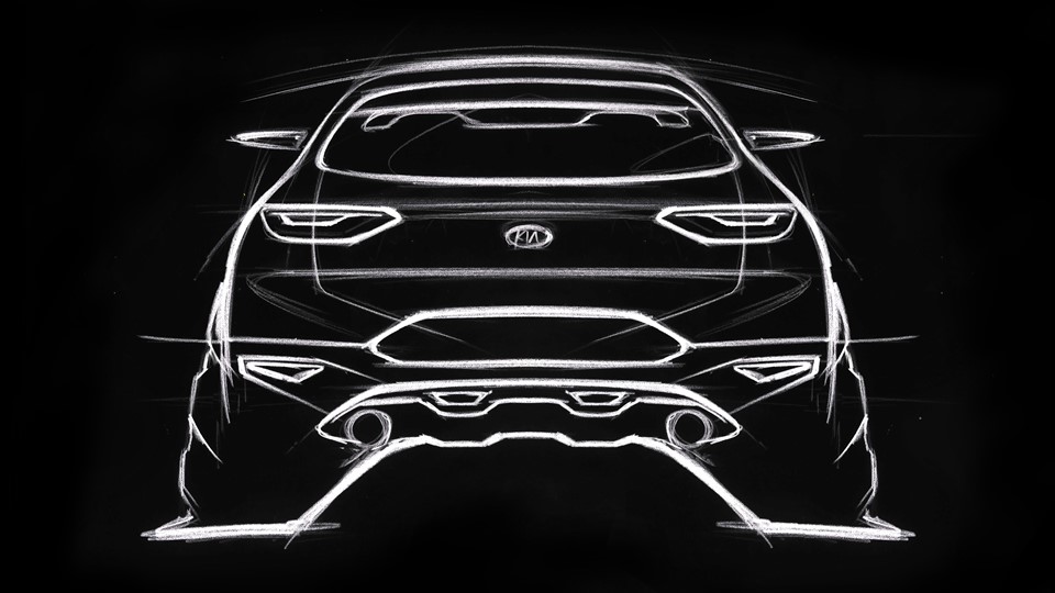 Kia Stonic Artistic Design Sketch