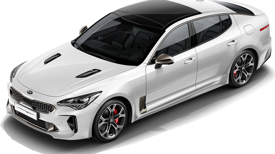 Kia Stinger red