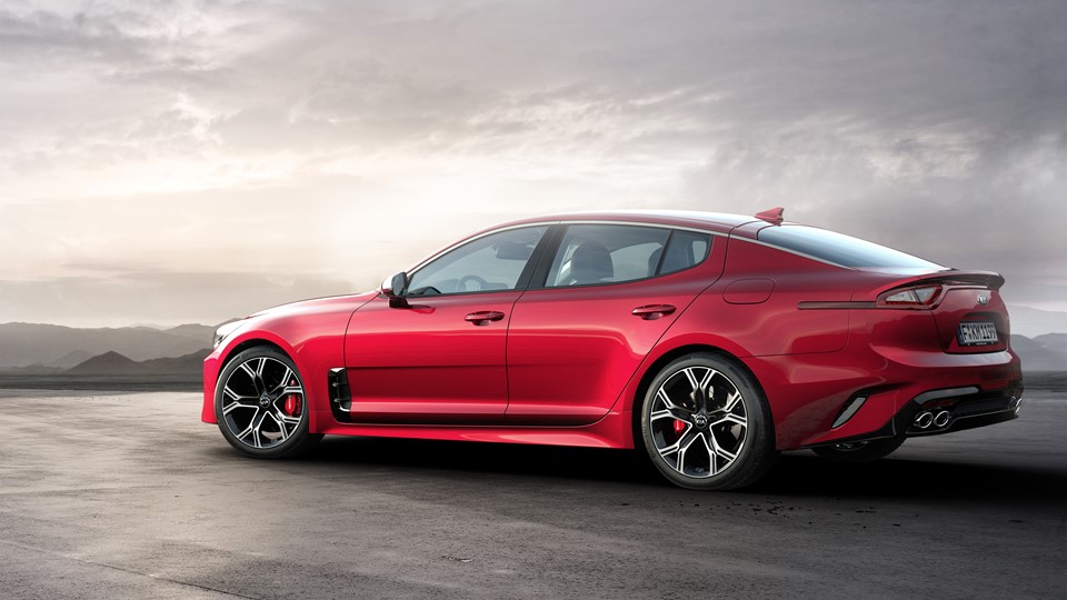 Kia Stinger red