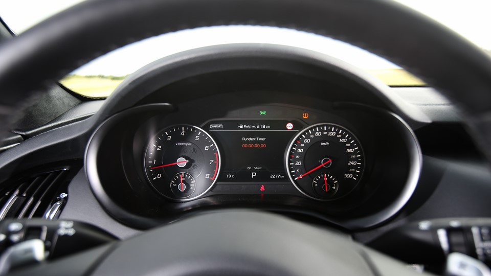 Kia Stinger interior