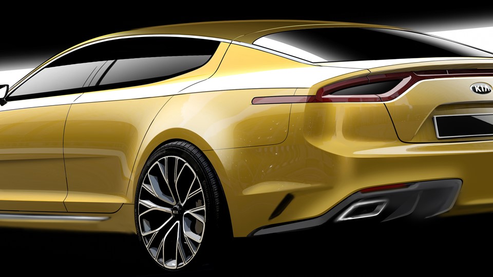 Kia Stinger sketch