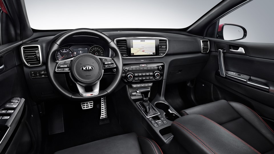 Kia Sportage 2018 - interior - European spec