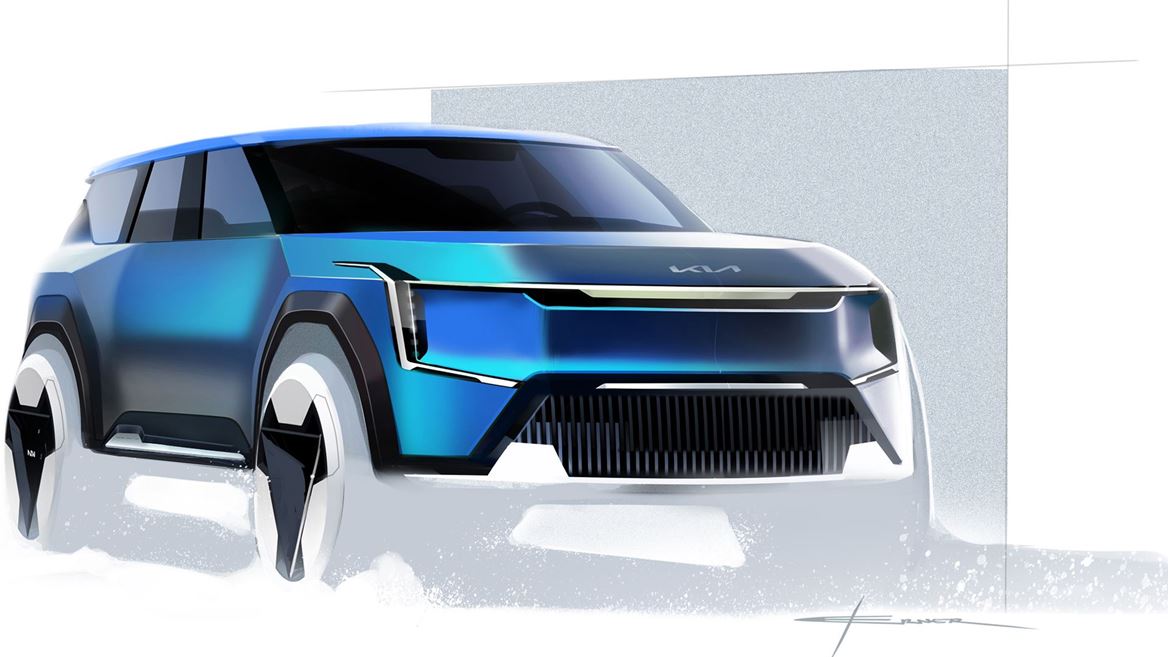 Kia Concept EV9 - Rendering