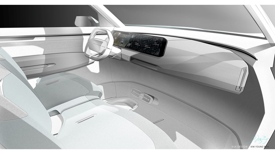 Kia Concept EV5 Interior Render