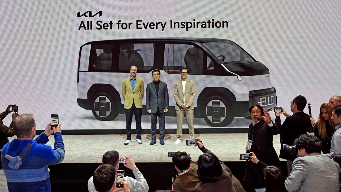 Kia PBV Concept Models Unveiled At CES 2024