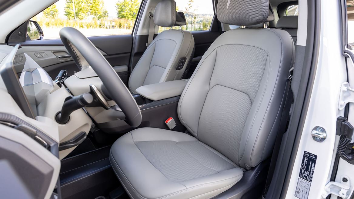 EV5 Earth Snow White Pearl Detail