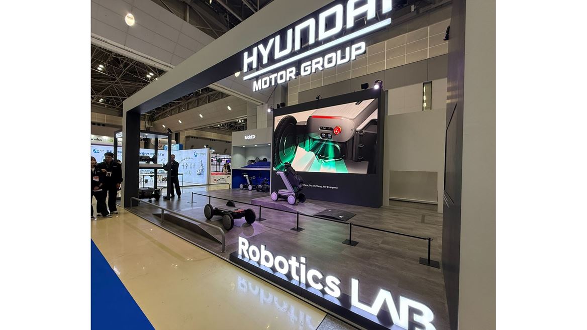 Hyundai Motor Group booth at iREX 2025