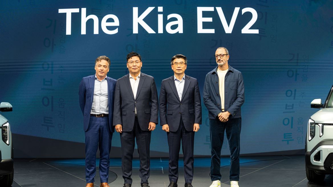 Kia Unveils EV2 at Brussels Motor Show