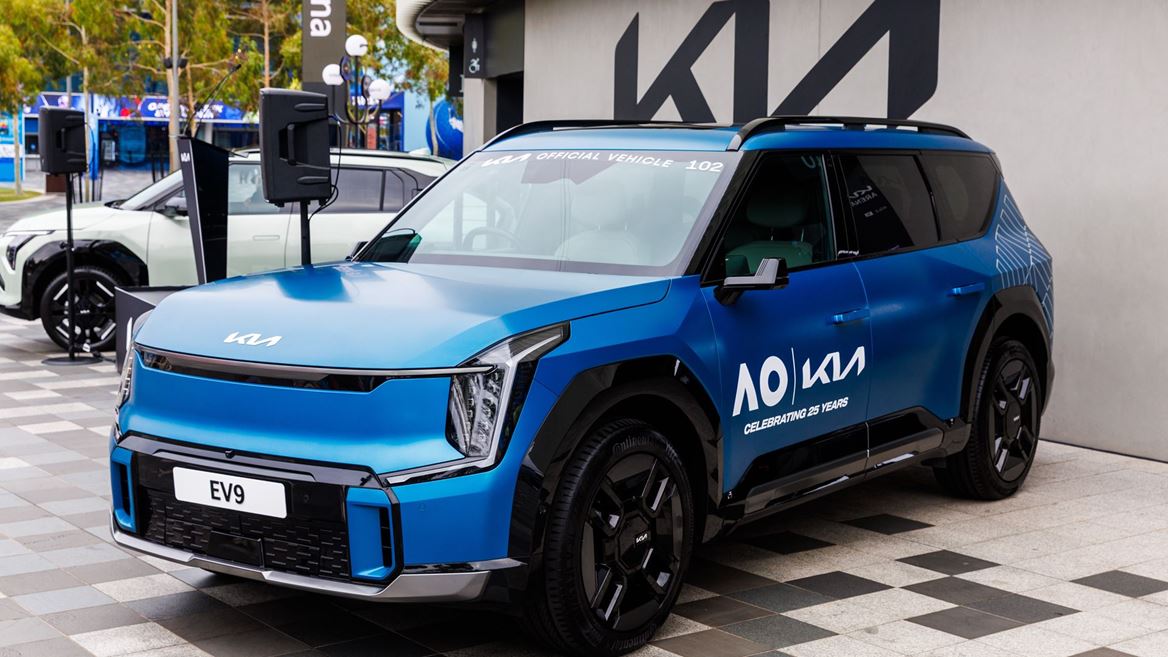 EV9 one of the official player tournament vehicles