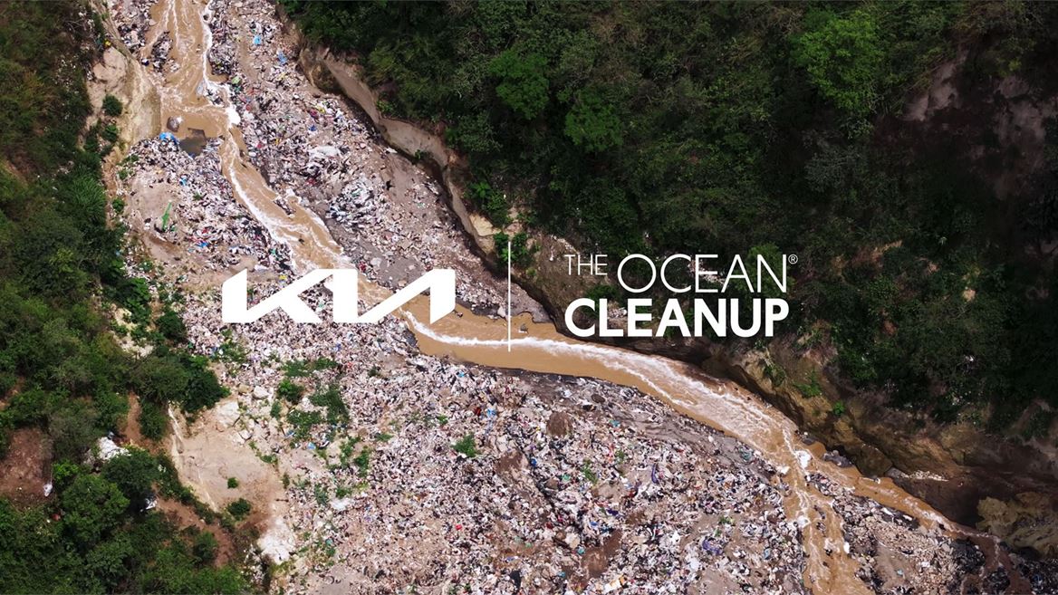 Kia x The Ocean Cleanup Guatemala River Operation