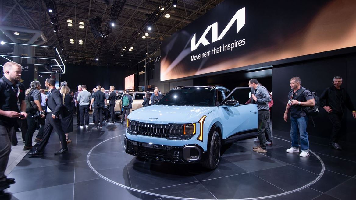 The Seltos on display at the 2026 New York International Auto Show