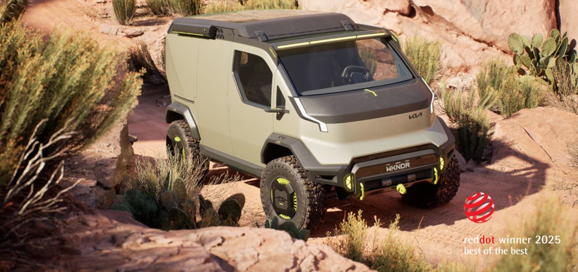 Kia designs triumphs at 2025 Red Dot Awards