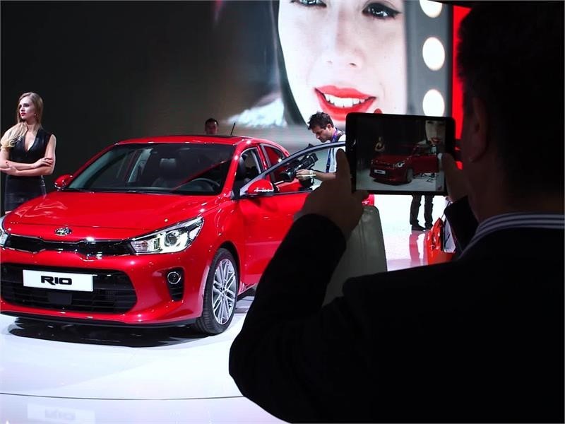 Kia Motors Europe Booth Paris Motor Show 2016