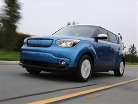 Kia Soul EV Action