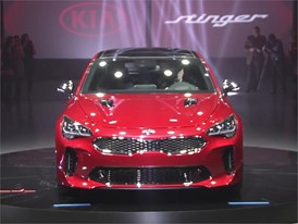 2018 Kia Stinger Makes World Debut at North American International Auto Show