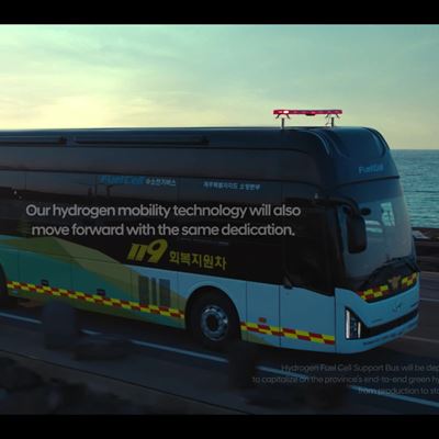 Got Your Back - Hyundai Motor Group Hydrogen Fuel Cell Support Bus